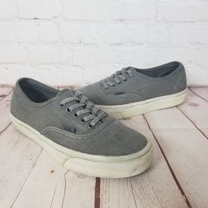 Vans Old Skool Gray Sneakers Men’s 7 Women’s 8.5 Off The Wall Shoes